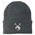 Alaskan Malamute Embroidered Beanie