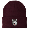 Alaskan Malamute Embroidered Beanie