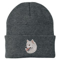 American Eskimo Dog Embroidered Beanie