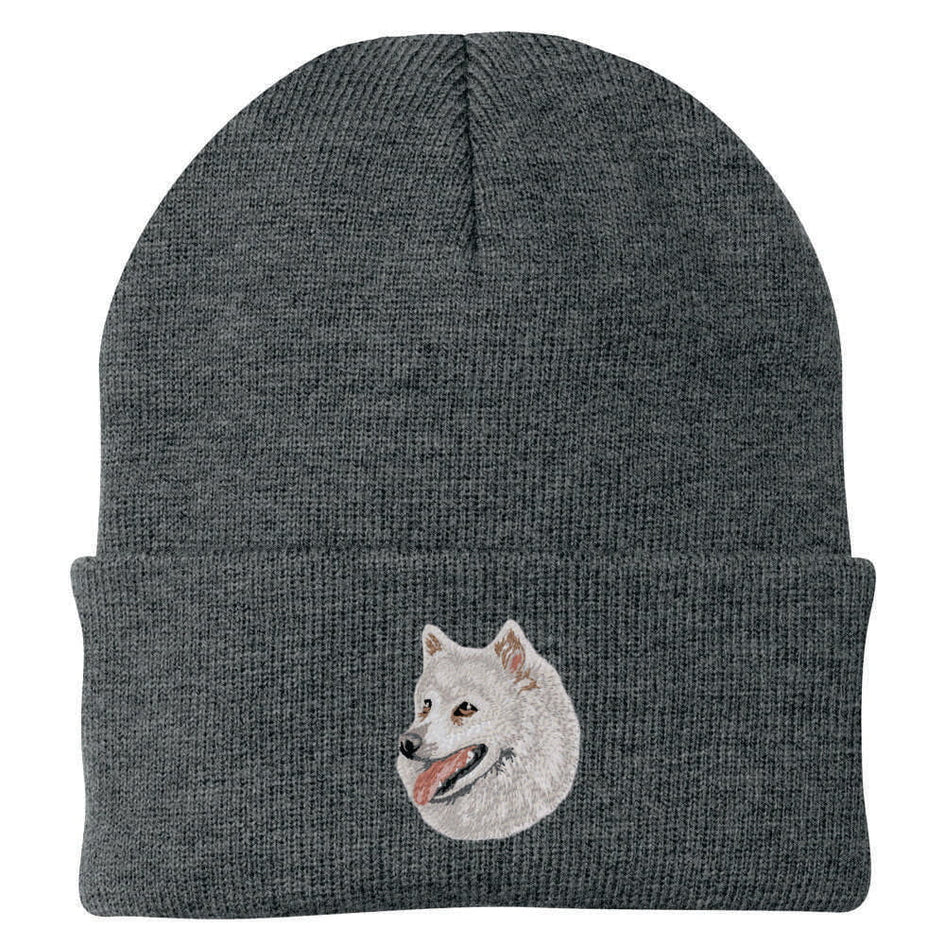 American Eskimo Dog Embroidered Beanie