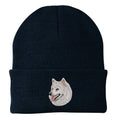 American Eskimo Dog Embroidered Beanie
