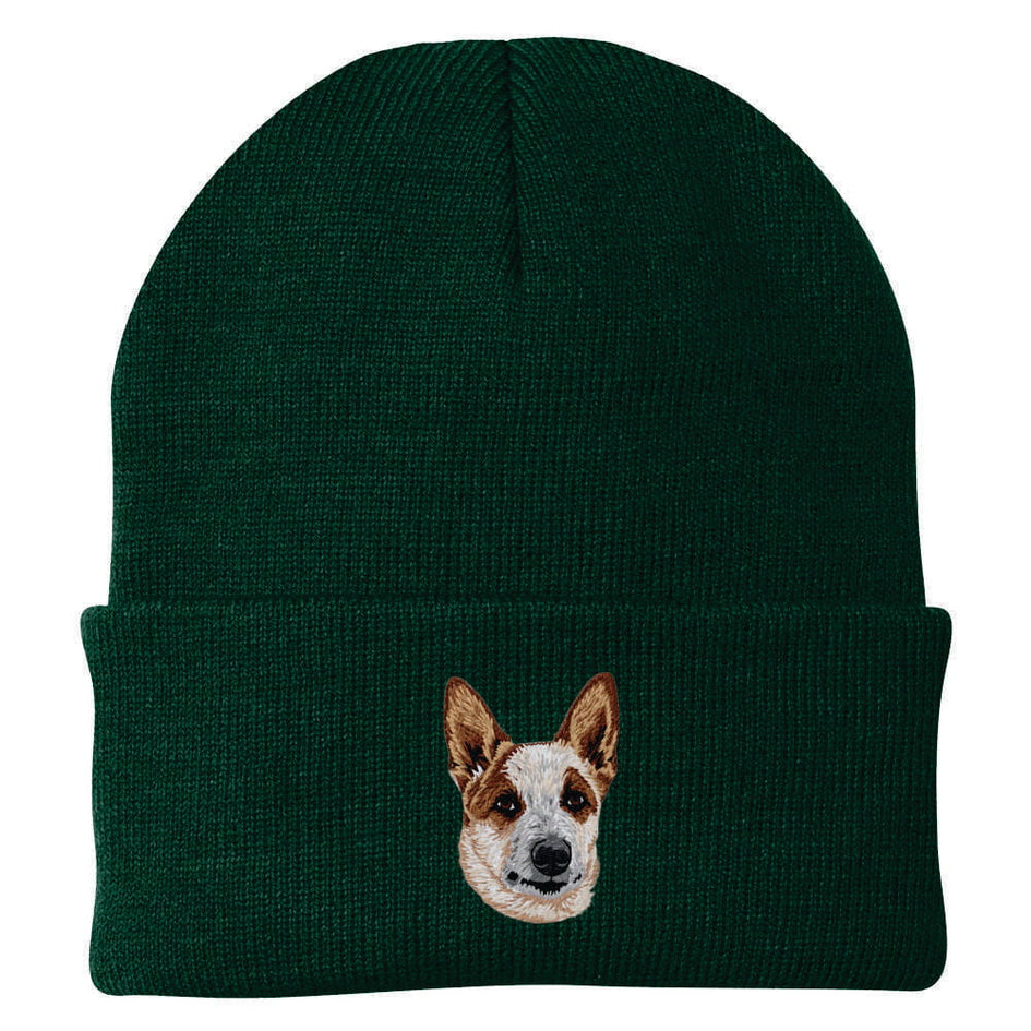 Australian Cattle Dog Embroidered Beanie