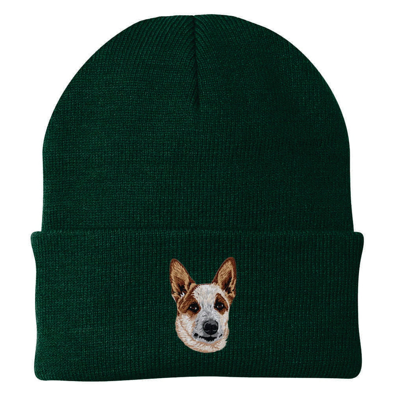 Australian Cattle Dog Embroidered Beanie