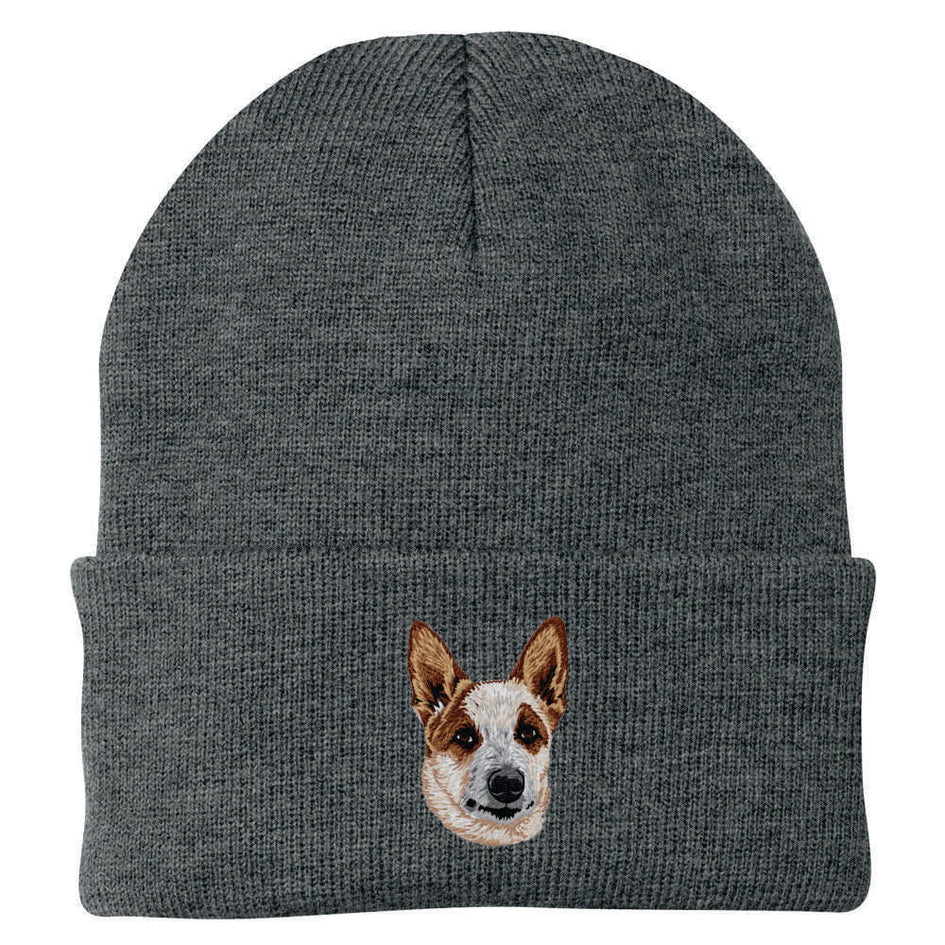 Australian Cattle Dog Embroidered Beanie