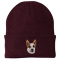 Australian Cattle Dog Embroidered Beanie