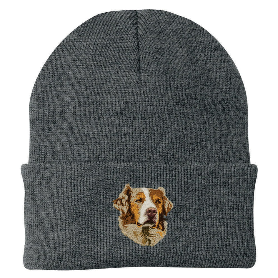 Australian Shepherd Embroidered Beanie