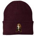 Basset Hound Embroidered Beanie