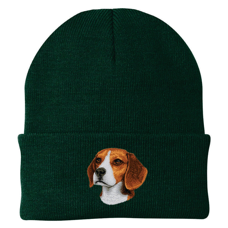 Beagle Embroidered Beanie