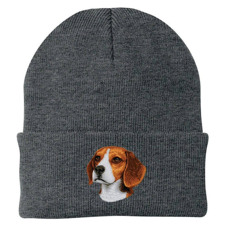 Beagle Embroidered Beanie
