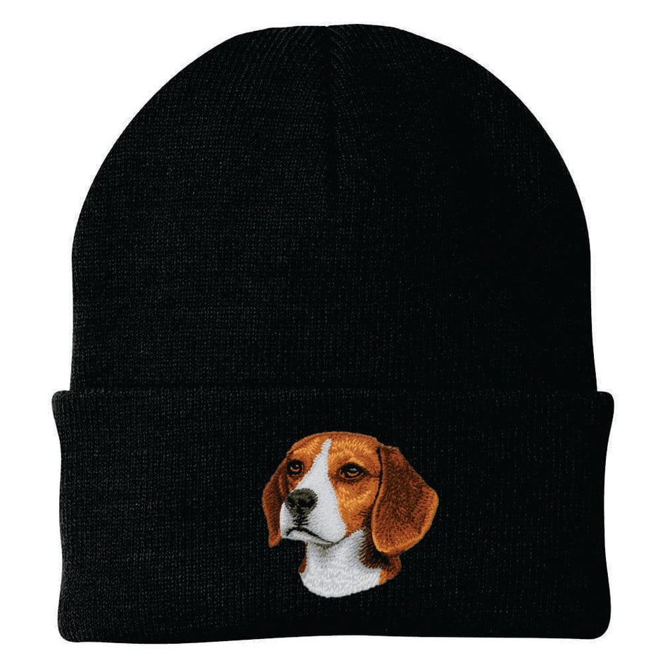 Beagle Embroidered Beanie