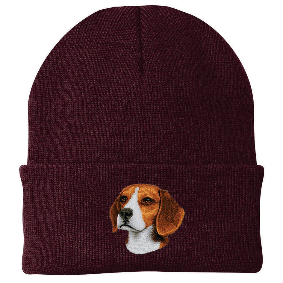 Beagle Embroidered Beanie