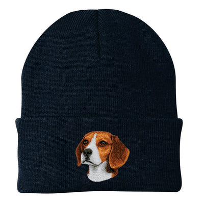 Beagle Embroidered Beanie