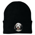 Bearded Collie Embroidered Beanie