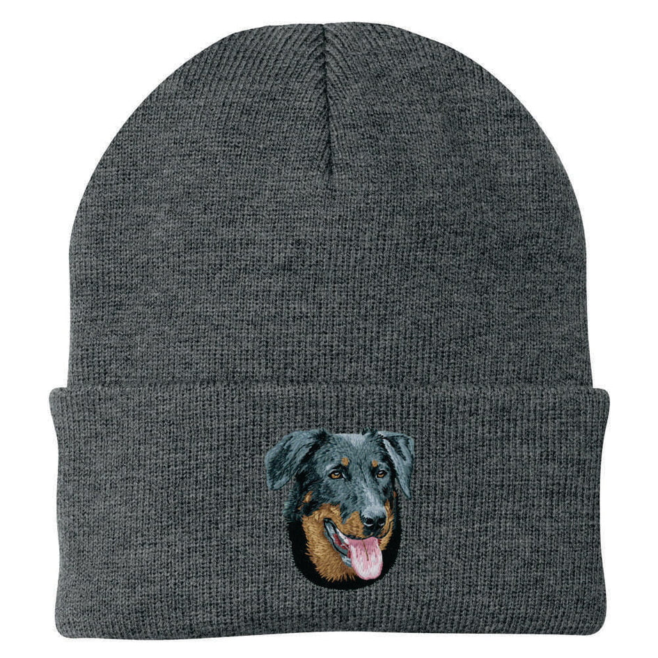 Beauceron Embroidered Beanie