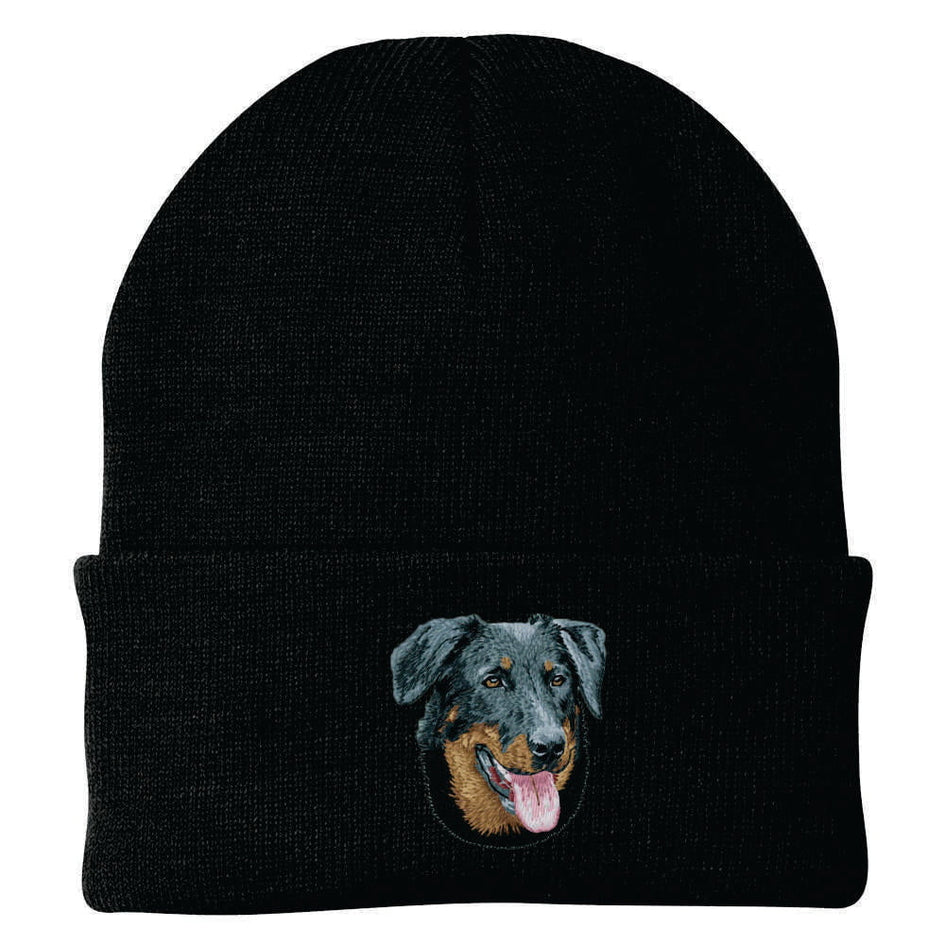 Beauceron Embroidered Beanie