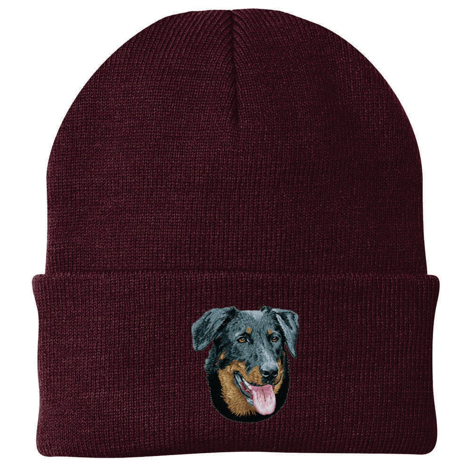 Beauceron Embroidered Beanie