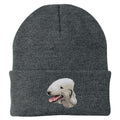 Bedlington Terrier Embroidered Beanie