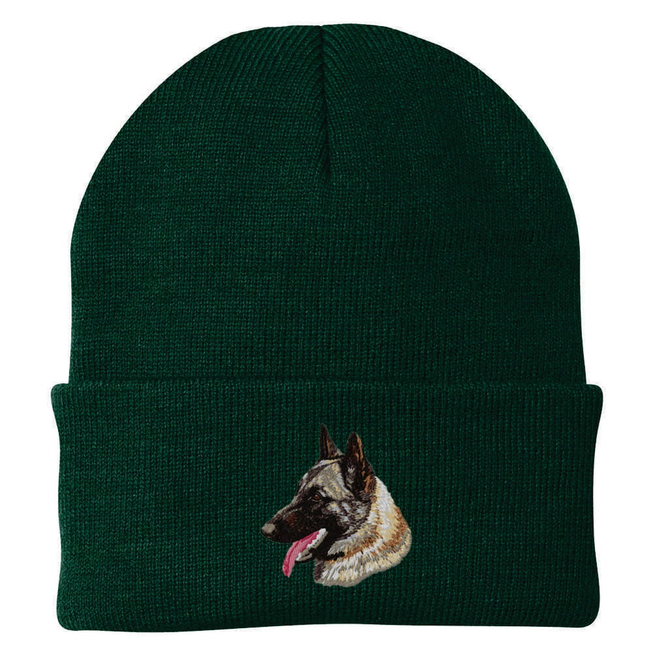 Belgian Malinois Embroidered Beanie