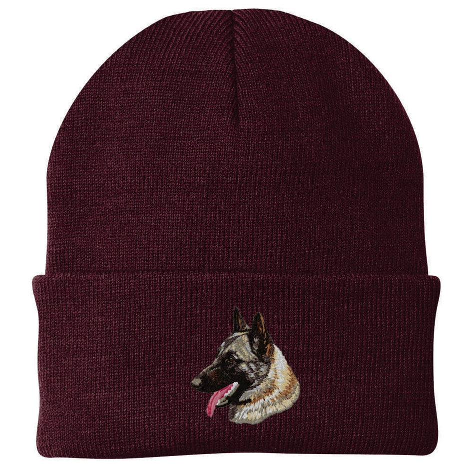 Belgian Malinois Embroidered Beanie