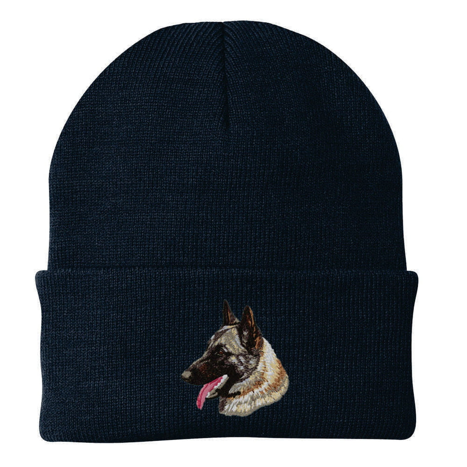 Belgian Malinois Embroidered Beanie