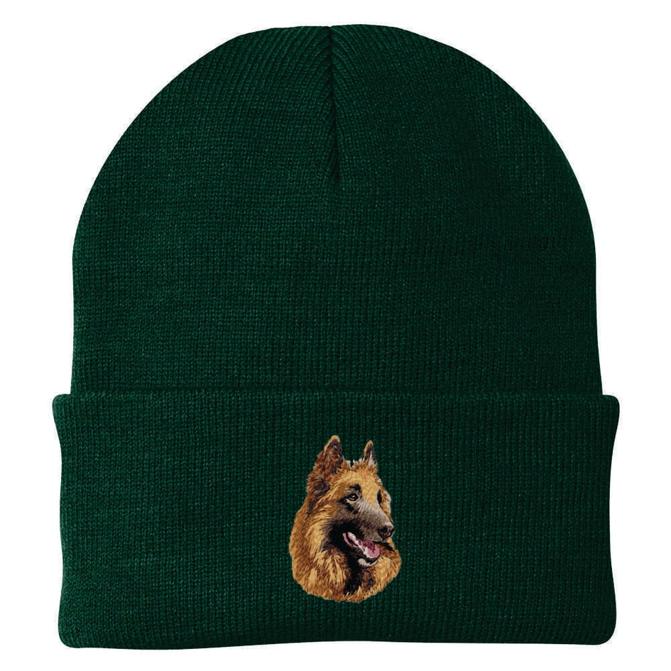 Belgian Tervuren Embroidered Beanie