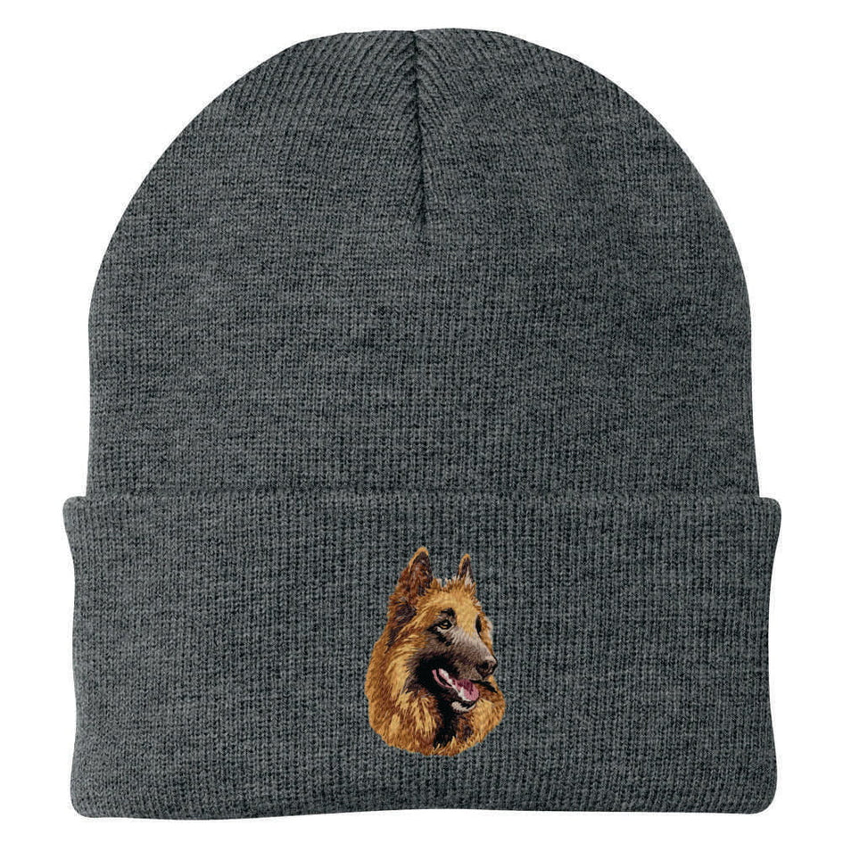 Belgian Tervuren Embroidered Beanie
