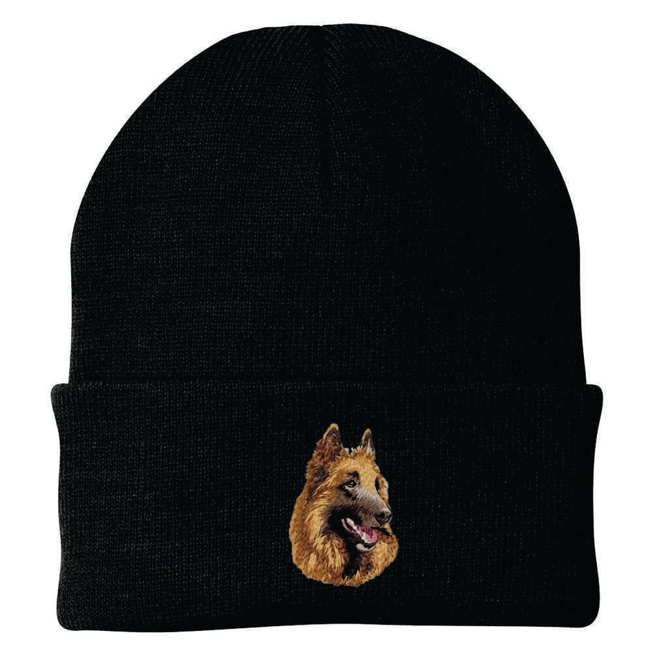 Belgian Tervuren Embroidered Beanie