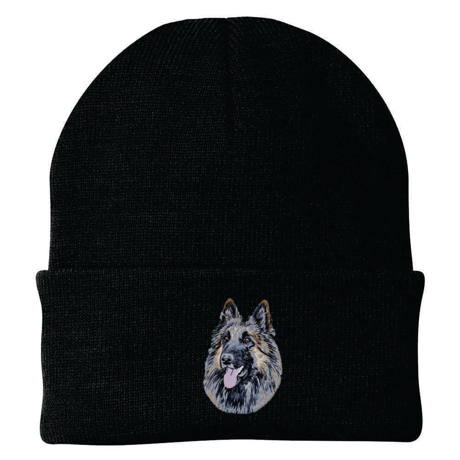 Belgian Tervuren Embroidered Beanie