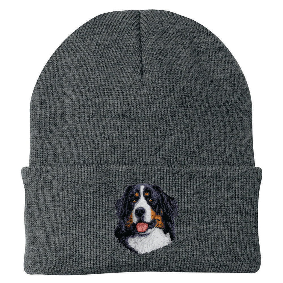 Bernese Mountain Dog Embroidered Beanie