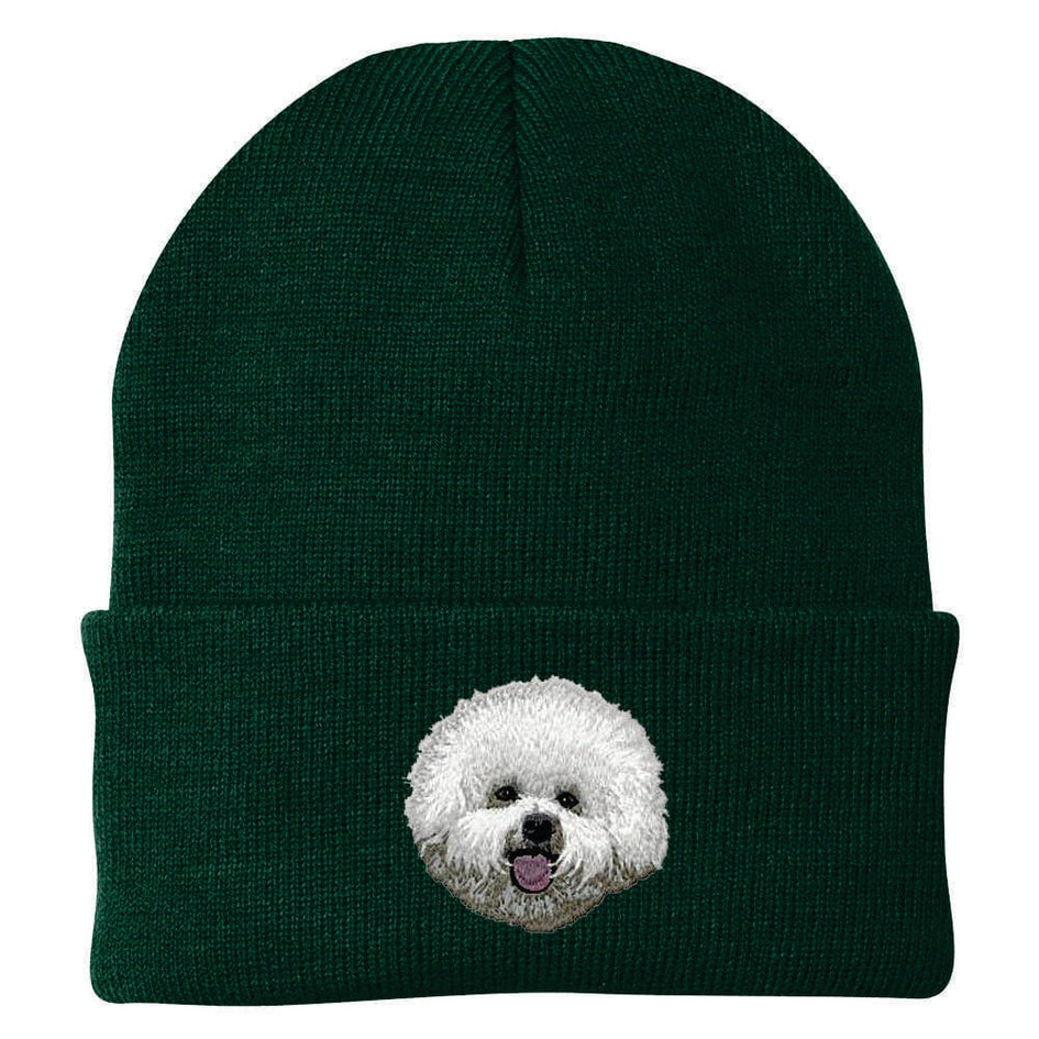 Bichon Frise Embroidered Beanie