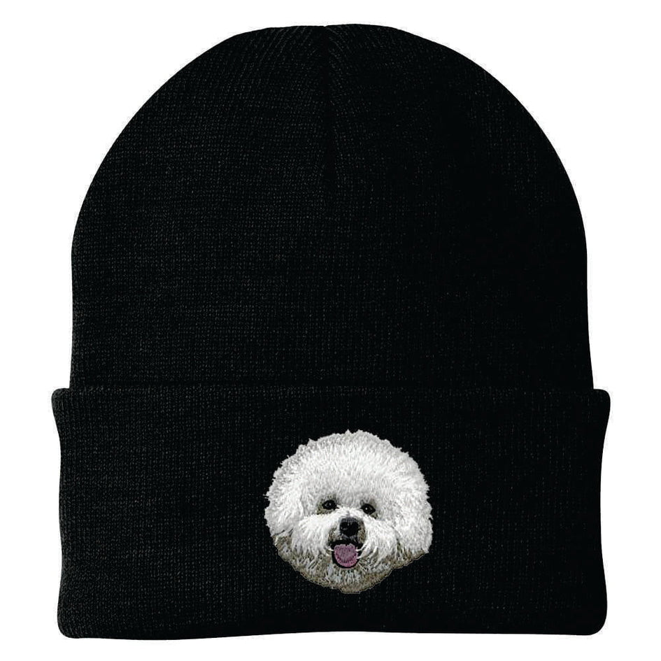 Bichon Frise Embroidered Beanie