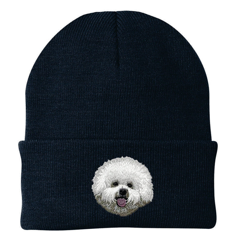 Bichon Frise Embroidered Beanie