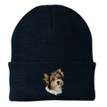 Biewer Terrier Embroidered Beanie