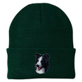 Border Collie Embroidered Beanie