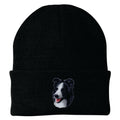Border Collie Embroidered Beanie