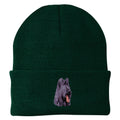 Briard Embroidered Beanie