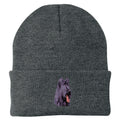 Briard Embroidered Beanie