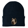 Briard Embroidered Beanie