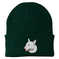 Bull Terrier Embroidered Beanie