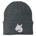Bull Terrier Embroidered Beanie