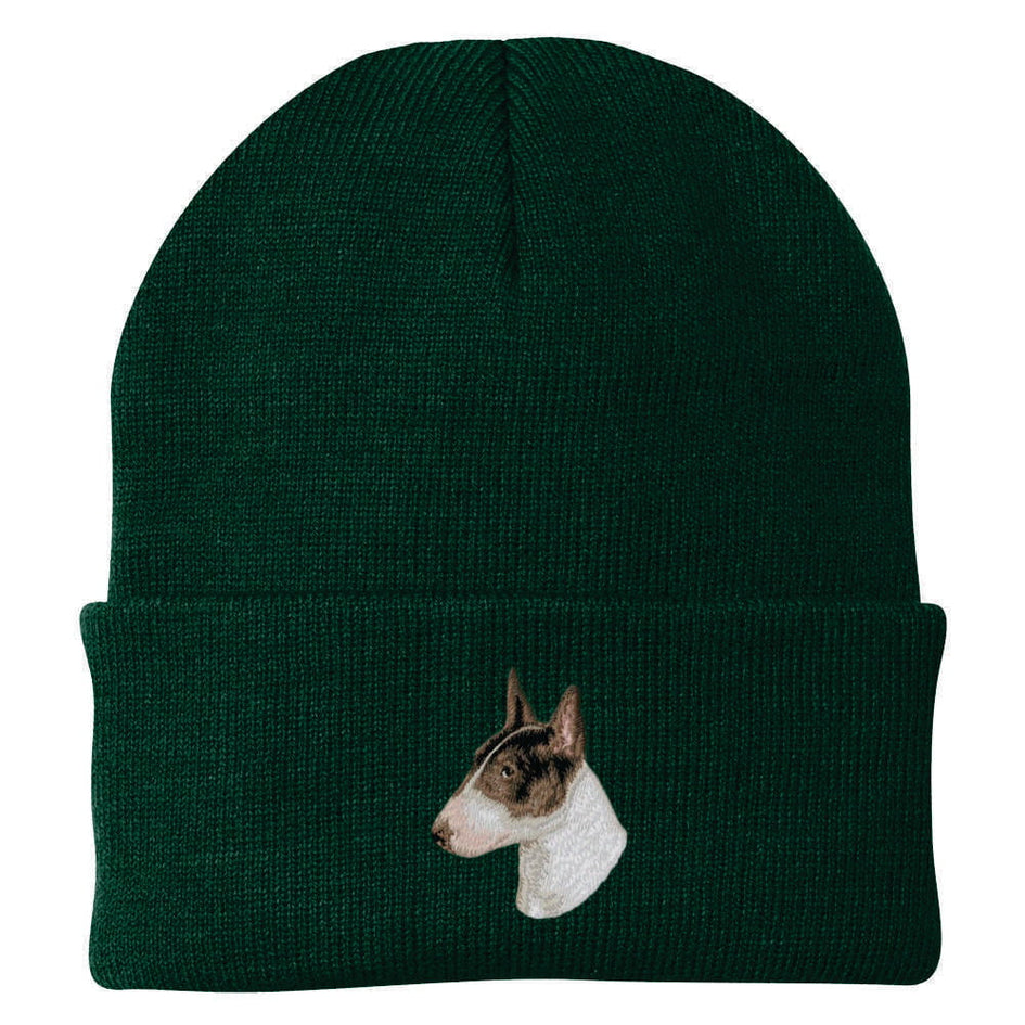 Bull Terrier Embroidered Beanie