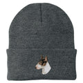 Bull Terrier Embroidered Beanie
