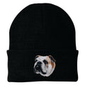 Bulldog Embroidered Beanie