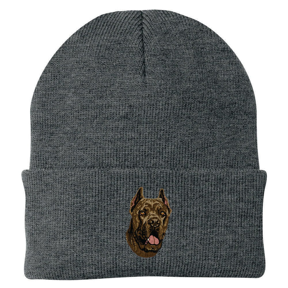 Cane Corso Embroidered Beanie