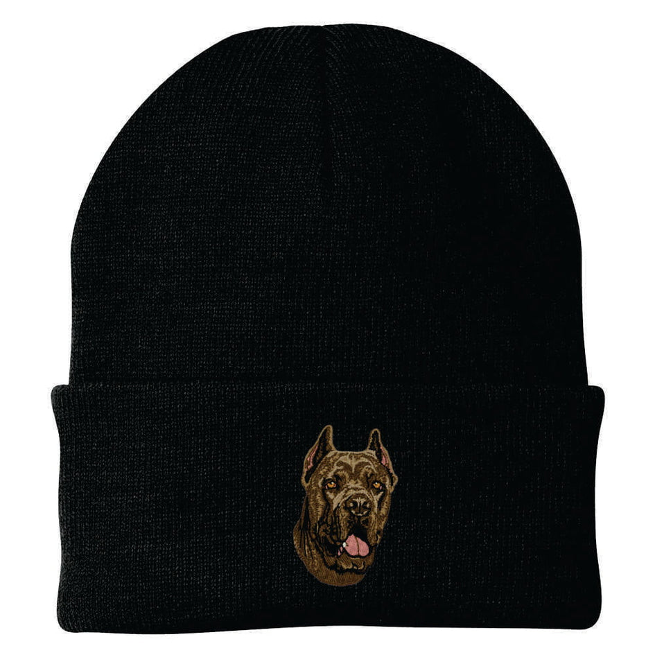 Cane Corso Embroidered Beanie