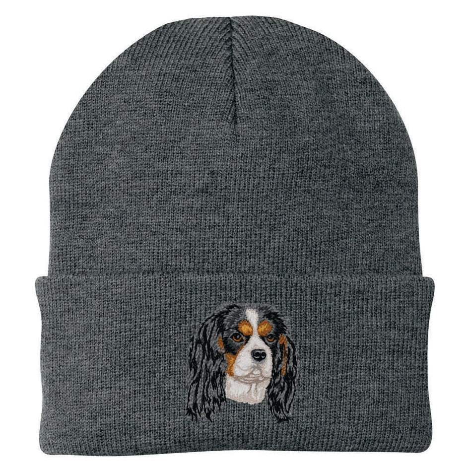 Cavalier King Charles Spaniel Embroidered Beanie