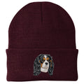 Cavalier King Charles Spaniel Embroidered Beanie
