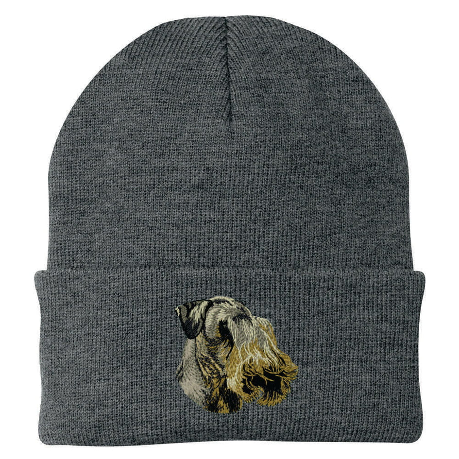 Cesky Terrier Embroidered Beanie