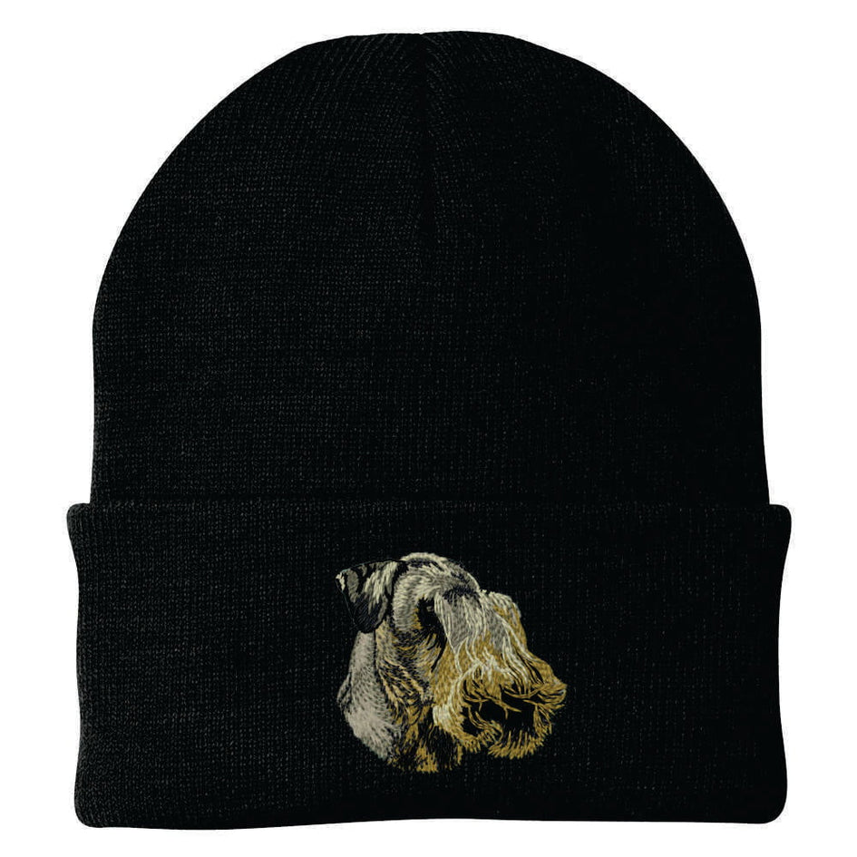 Cesky Terrier Embroidered Beanie