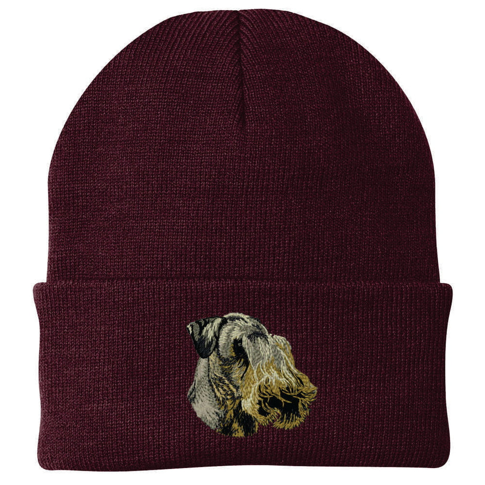 Cesky Terrier Embroidered Beanie